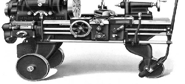 portable engine lathe year 1931