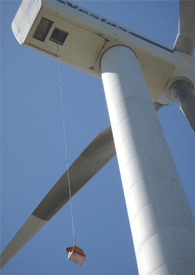 Reparatur von Windkraftanlagen