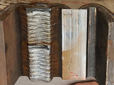 Ejemplo de Fabricación aditiva metal con hilo - WAAM